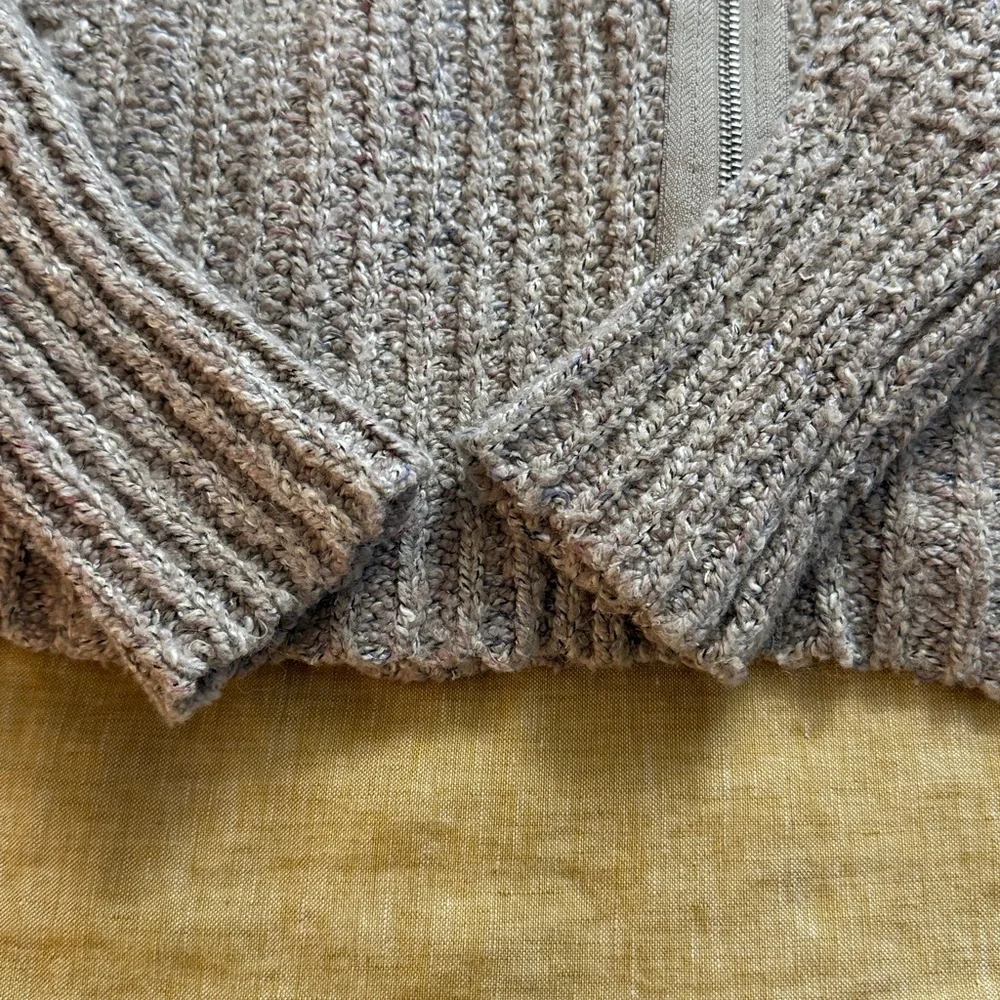 Free people moto jacket sweater - Picture 7 of 16